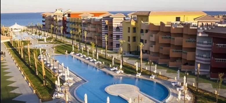 Chalet Porto South Beach - Beach Front Sea View Ain Sukhna Exterior photo